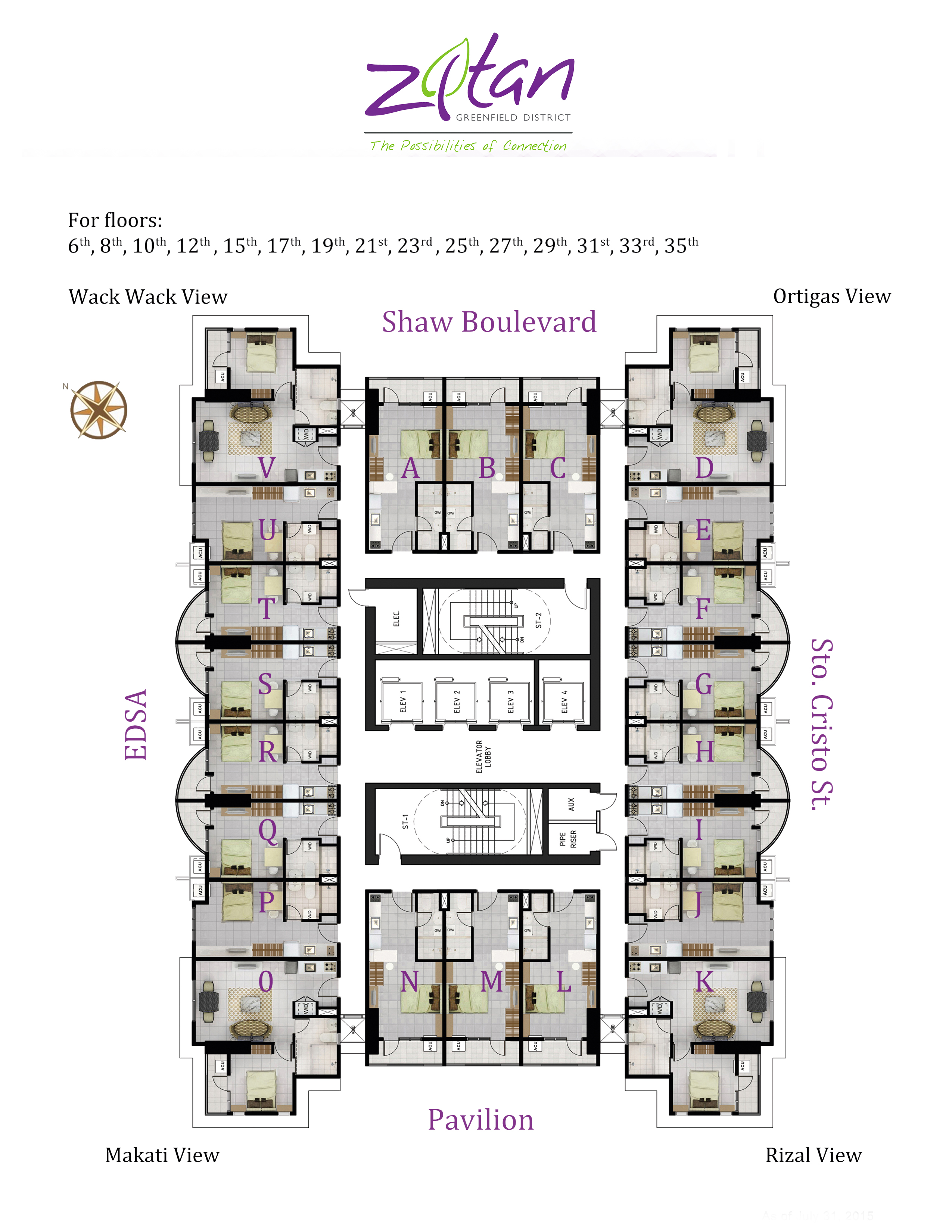 Zitan floorplan 1